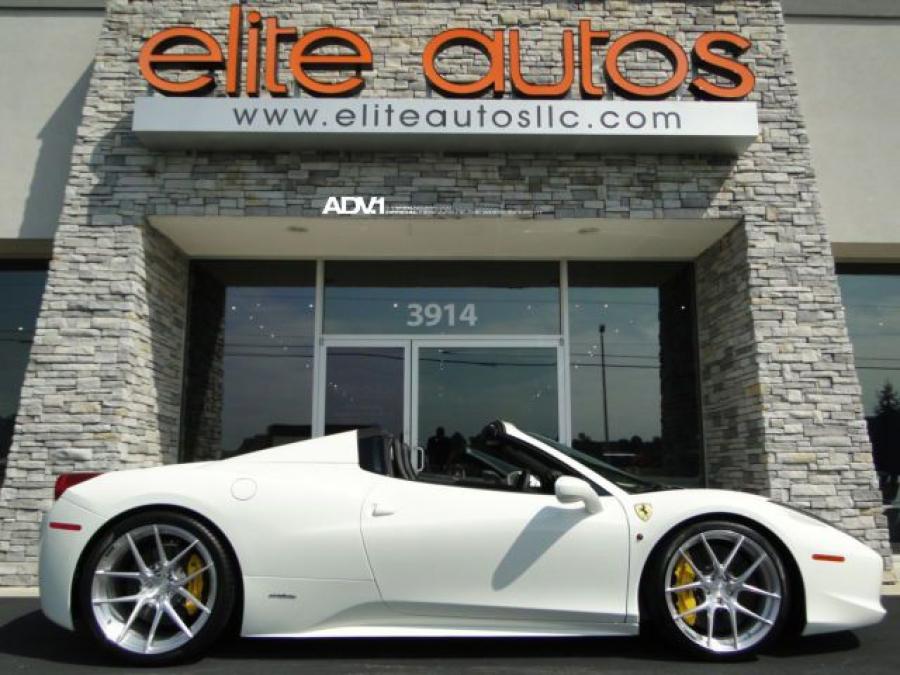  Ferrari 458 Italia on ADV.1 Wheels (ADV50MV1SL) 2015 года  (фото 2 из 16)
